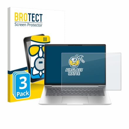 BROTECT - Screenprotector voor HP ProBook 4 G1a 14" - Folie Beschermfolie Beschermglas matte 3 Stuks