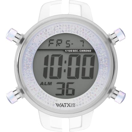 Montre Watxandco Rwa1128. Boîte, Couleur Argentée. Kobieta. white
