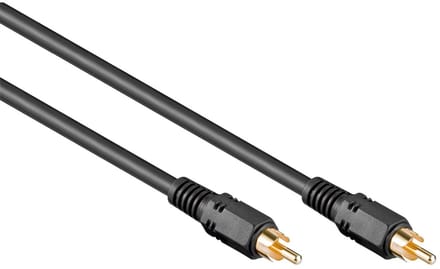 Tulp coaxiale digitale audio kabel - 10 meter