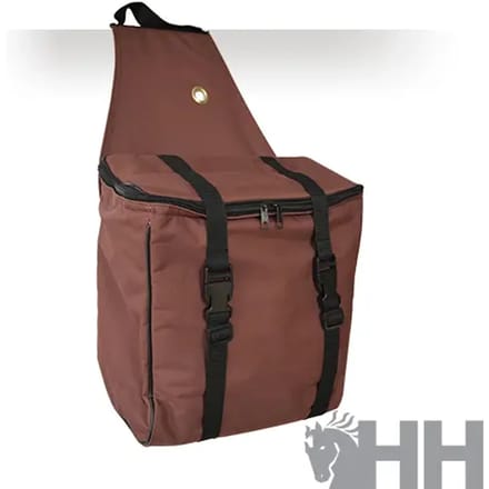 Nylon zadel tas Hispano Hipica