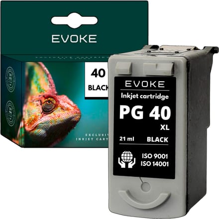 Printer Inkt Canon 40 Zwart 465 Pagina 'S 21 Ml