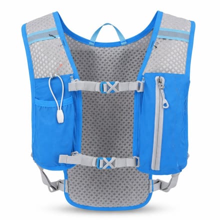 U Fit One Hardloopvest met Drinkhouder & Telefoonhouder – Running Vest - Hardloop Loopvest – Trailrugzak - Blauw