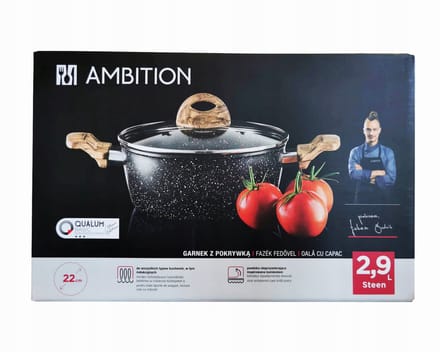 Ambition Steen Pan 2.9L - Geschikt voor Inductie