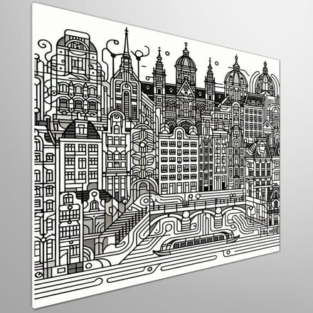 Kunstprint | Wanddecoratie | Forex | 60 × 60 cm