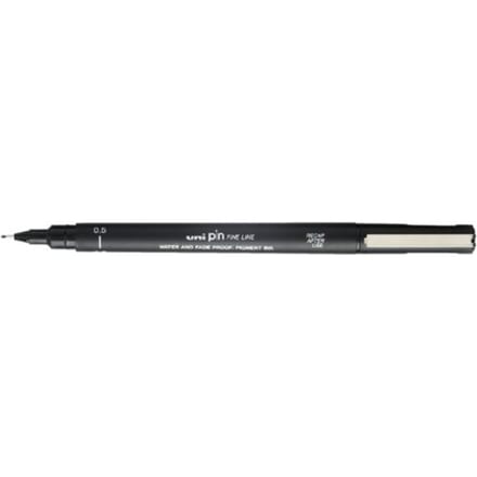 Uni Pin Fine Liner - 0.5mm zwarte schetspen
