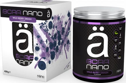NanoSupps BCAA nano (420g) Wild Berry Smash - Aminozuren - BCAA