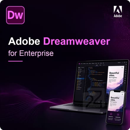 Adobe Dreamweaver for Enterprise EDU 100+ Gebruiker(s)