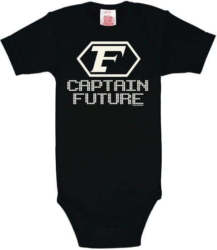 Dailygoods - Captain Future Rompertje - Korte Mouw - Zwart