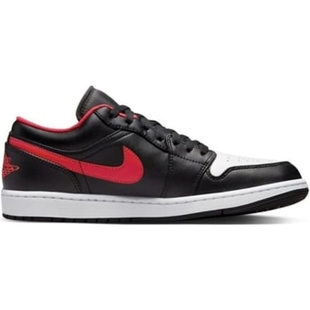 Lage Sneakers Nike Baskets Air Jordan 1 noir