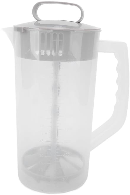 Dailygoods - Moedermelkkan 2000ml met Menggreepdeksel voor Thuisgebruik