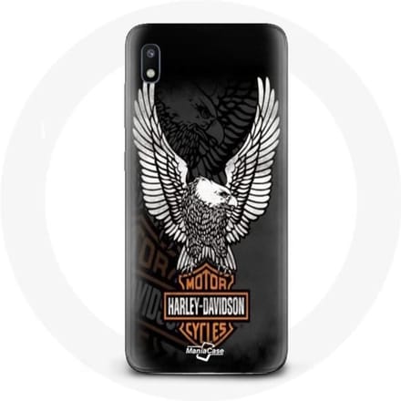 Hoesje voor Samsung Galaxy A10 Harley Davidson adelaarslogo
