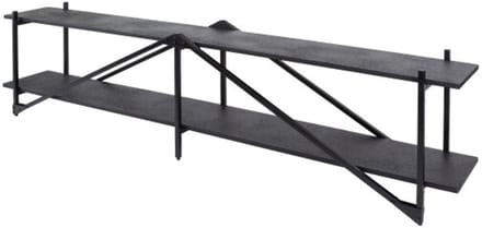 TV-meubel 220cm XL Piega - Grijs