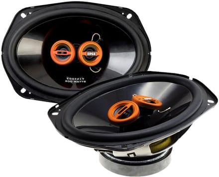 EDGE EDST219-E6 | 6x9" | 2 x 100 Watt RMS @ 4Ω | 3-Weg Coaxiaal Luidsprekers