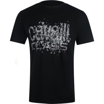 Cavalli Class TShirt Splatter Print - Black T-Shirts