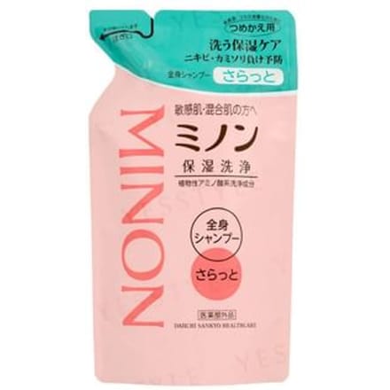 Minon - Whole Body Shampoo Smooth Type Refill 380ml