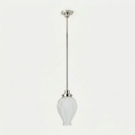 Hanglamp Chicago 20's Nikkel - Art Deco Trade