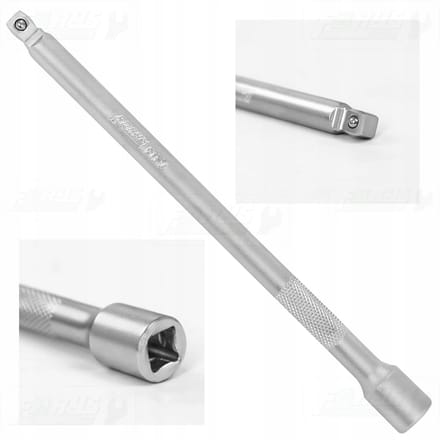 Verstelbare 1/4" verlenging 150 mm CrV - Precisie in krappe ruimtes