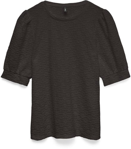 VERO MODA - VMFLOWER SS PUFF O-NECK TOP JRS EXP - Dames - Blouses