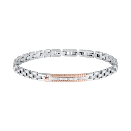 Maserati - JM423ATY18 - Armband - Heren - 18cm - DIAMONDS