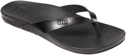 Reef Cushion Courtblack Dames Slippers - Zwart - Maat 37,5