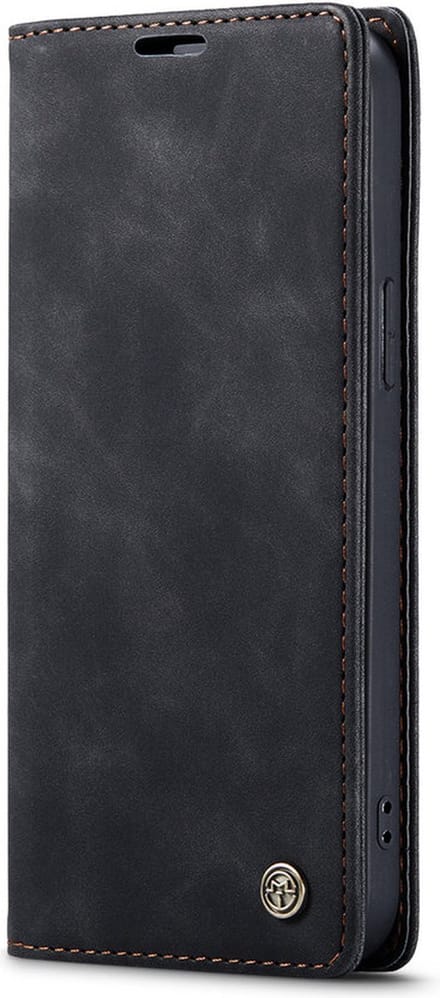 Caseme - Bookcase Zwart - Apple Iphone 14 Hoesje
