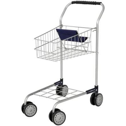 Bayer Design - Winkelwagen voor kinderen - Zilver/Blauw
