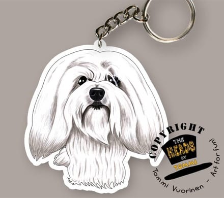 Sleutelhanger Hond Coton de Tulear
