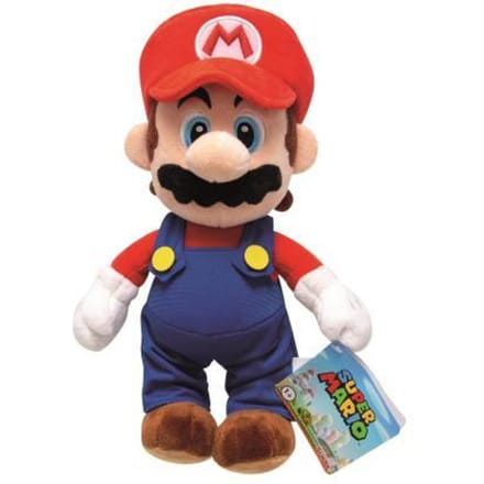Super Mario Bros Mario - Mario pluche 30cm Bekende knuffels