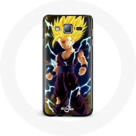 Hoesje voor samsung galaxy J3 Dragon ball z Super SSJ2 Gohan