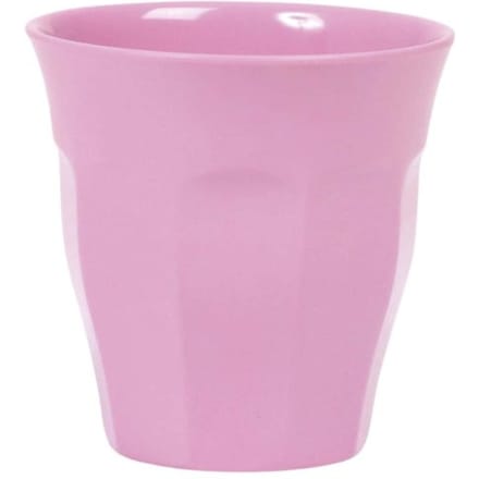 Rice melamine beker donker roze