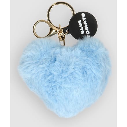 Blue Tomato Heart Bag Charm blauw
