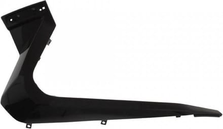 Sabot bas caisse gauche P2R pour scooter Yamaha 125 Xmax 2006 à 2009 noir Neuf