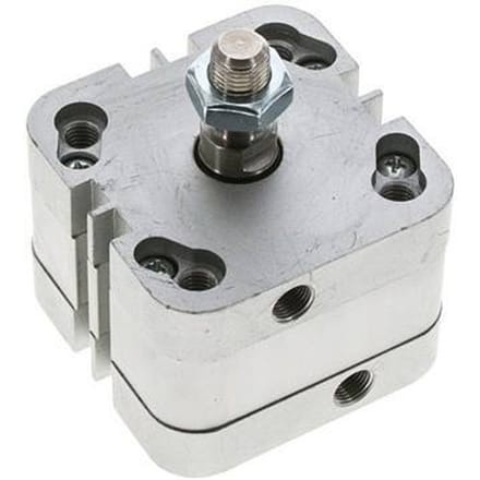 ISO 21287 Compacte Dubbelwerkende Cilinder 50-5mm - Magnetisch - Mannelijke Stang