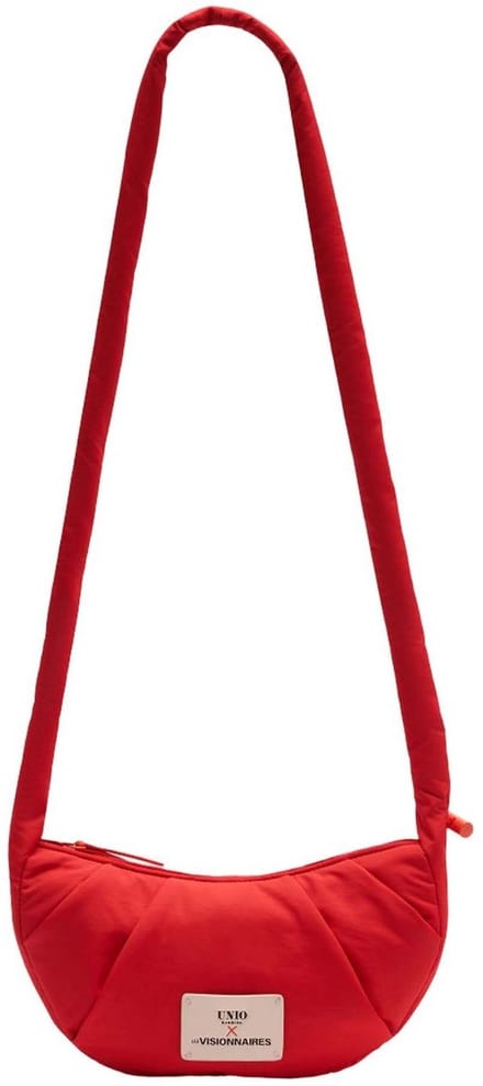 Unio Hamburg x Les Visionnaires schoudertas Puffy Unio Vancouver Cherry rood