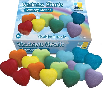 Yellow Door Sensory Play Stenen - Kindness Hearts