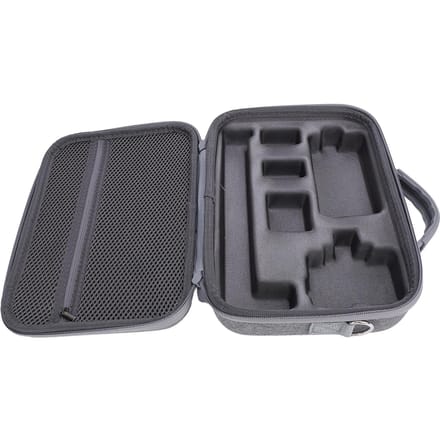Action Camera Case Draagbaar Grote Capaciteit Vibratiebestendig Spatwaterdicht Draagetui voor ACTION 5 PRO gray