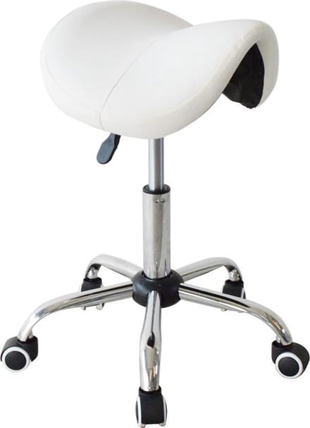 Zadelkruk ergonomisch - kapperskruk - werkkruk - tabouret - hoogte instelbaar