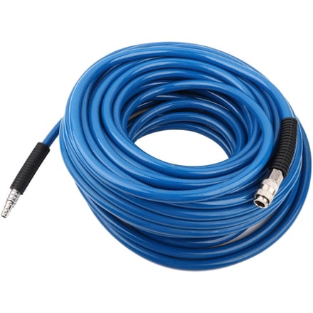 30M Blauwe Flexibele Pneumatische PVC Slang met Snelkoppeling voor Luchtcompressor gray