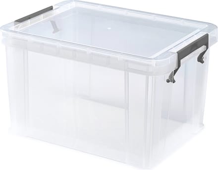 Whitefurze - Allstore Opbergbox Afsluitbaar 5 liter - Polypropyleen - Transparant