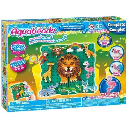 Aquabeads Wild Safari Scene- complete set