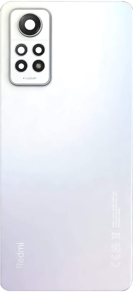 Xiaomi, Batterijdeksel voor Xiaomi Redmi Note 12 Pro 4G Origineel Service Pack fleece, Wit