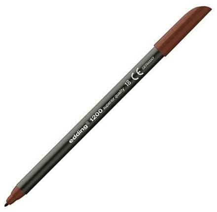 Markeerstift Edding 1200 Donkerbruin (5 Stuks)