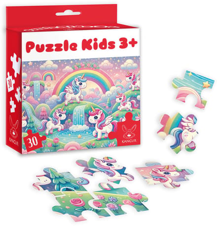 Puzzle Kids 3+ Eenhoorns - 30-delige puzzel