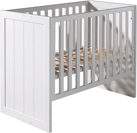 Babybed Machiel Wit - MDF hout - Hoogte 90 cm