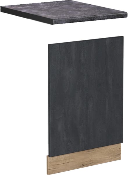 Vicco R-Line Frontpaneel – 45 cm WB Antraciet Zwart beton
