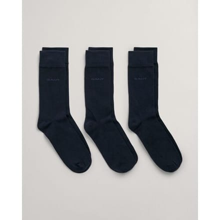 Gant Sokken Soft Cotton Socks 3Pack Marine / male