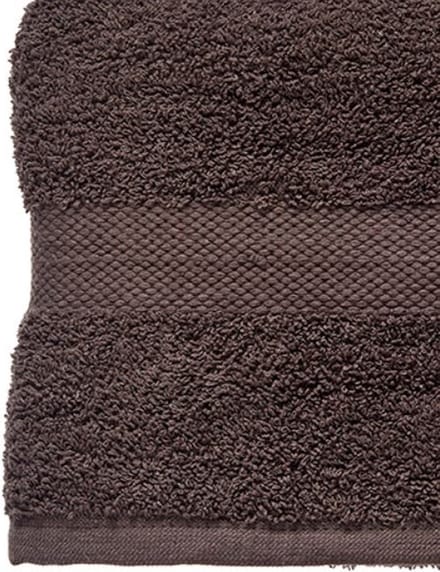 Berilo Handdoek 70 X 130 Cm Katoen Grijs