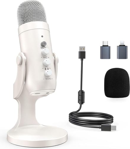 Lexium Podcast starterset - Podcast set - Podcast starterpack - Podcast studio - Podcast microfoon