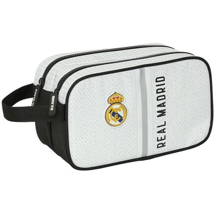 Aanpasbare toilettas met twee aparte compartimenten Safta Real Madrid 24/25