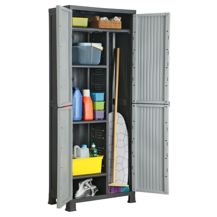 vidaXL - Opbergkast - 68x39x171,5 - cm - kunststof